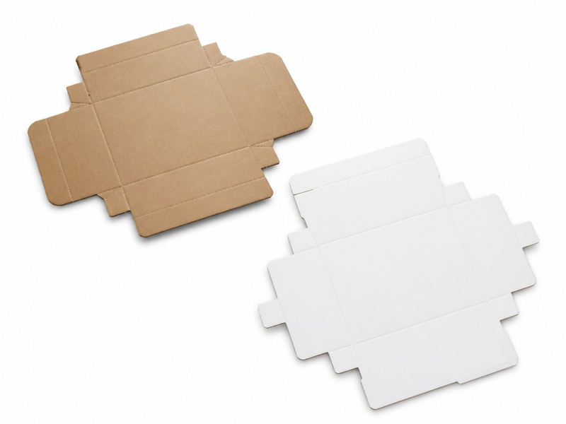 die cut folding box