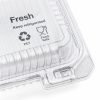 Disposable Clear Plastic Clamshell Food Blister Box