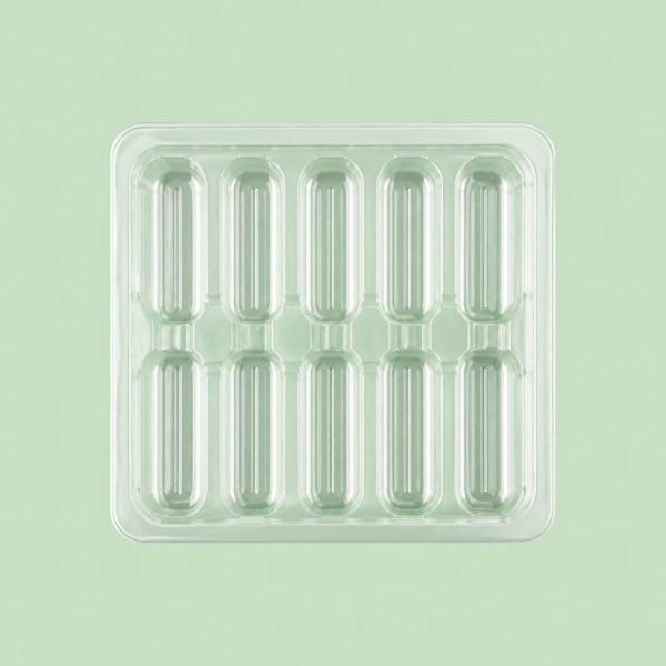 Disposable PET Blister Packaging Tray for Supermarket
