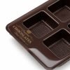 Disposable Plastic PET Square Blister Tray for Chocolate