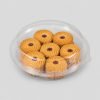 Disposable Transparent Round Blister PET Container