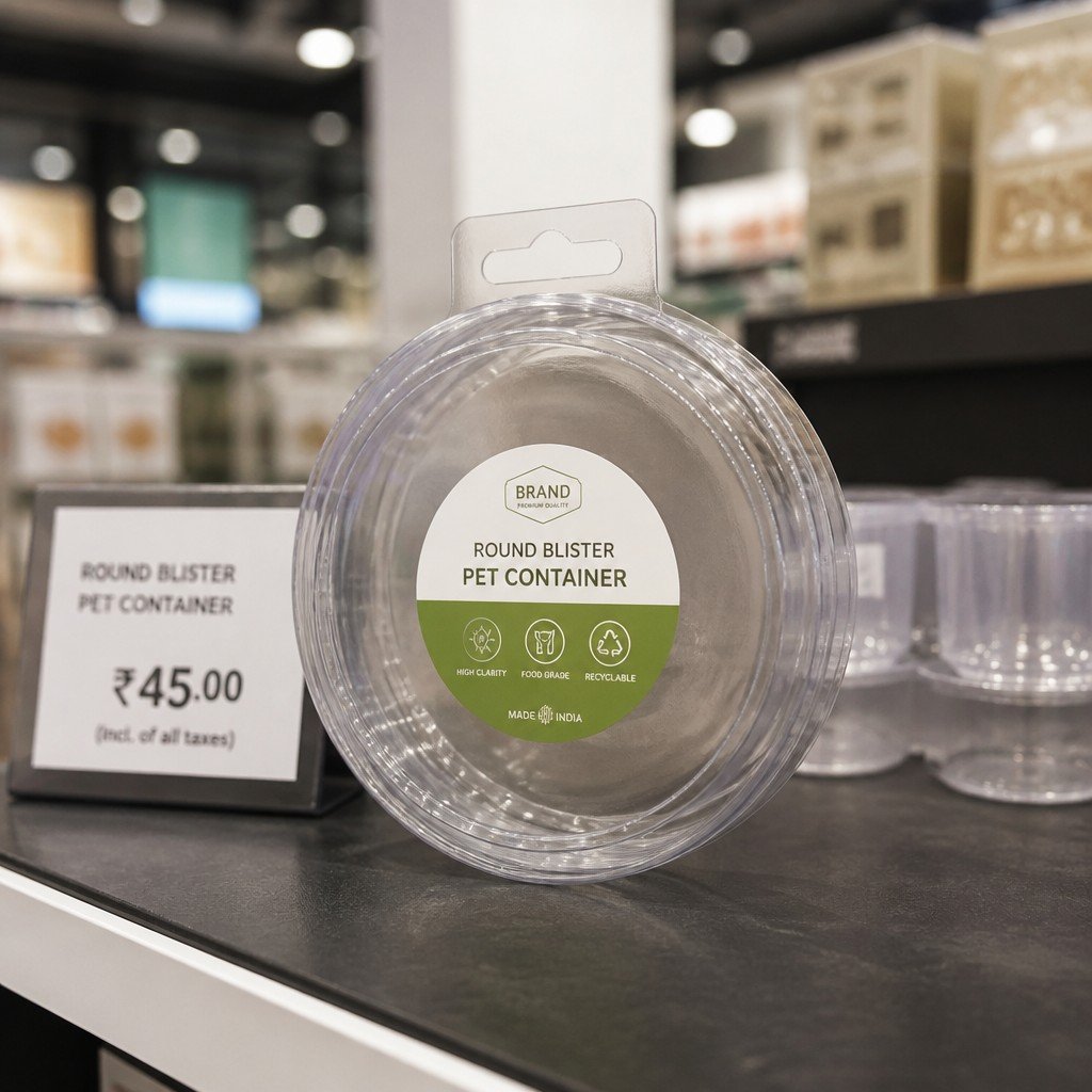 custom packaging in a retail scene