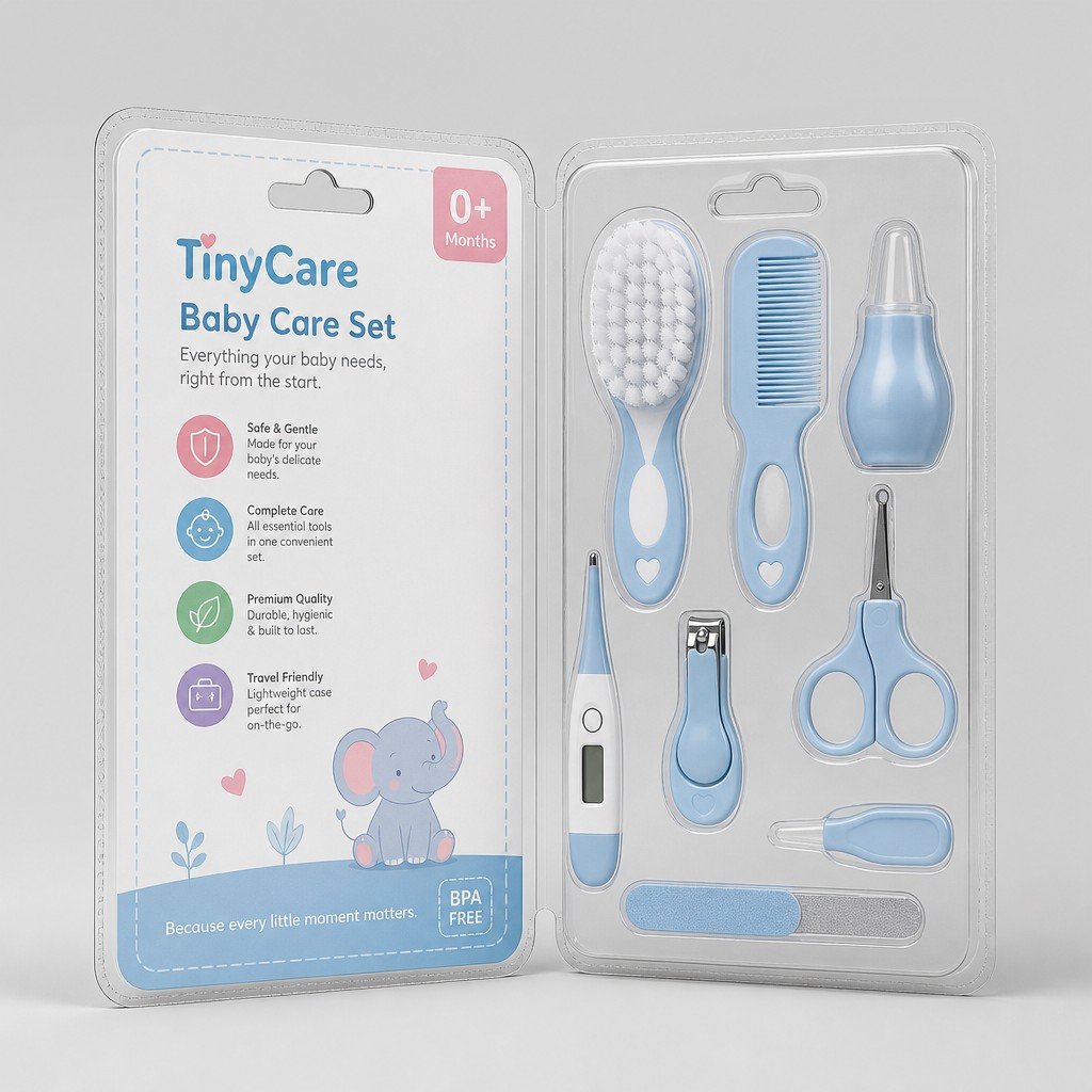 Custom Double Blister for Baby Care Sets