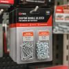 Custom Double Blister for Screws and Fasteners