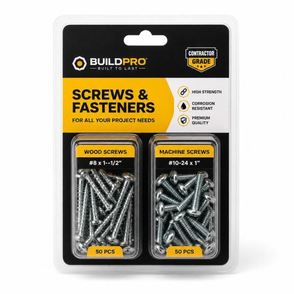 Custom Double Blister for Screws and Fasteners