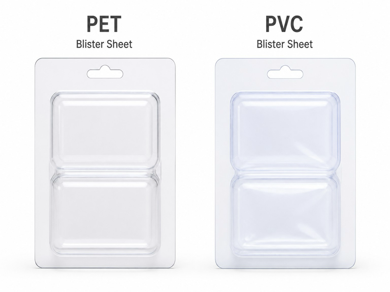 double blister packaging retail display