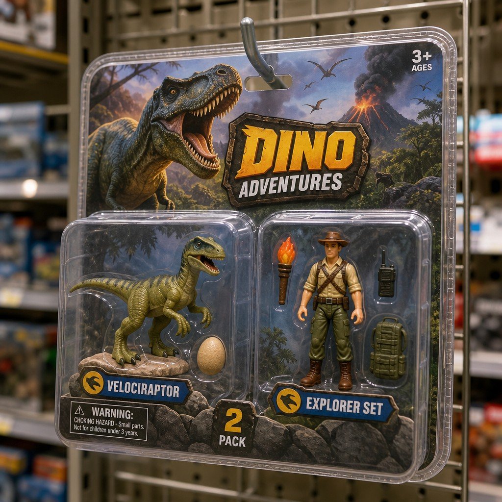 Custom Double Blister Packaging for Toy Sets