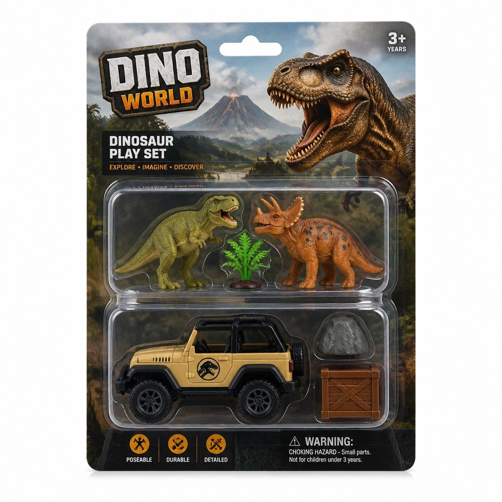 Custom Double Blister Packaging for Toy Sets