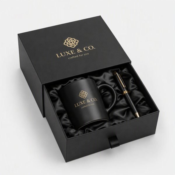 Custom Drawer Gift Box with Satin Lining