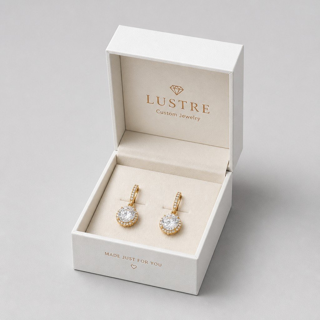 Custom Earring Rigid Box