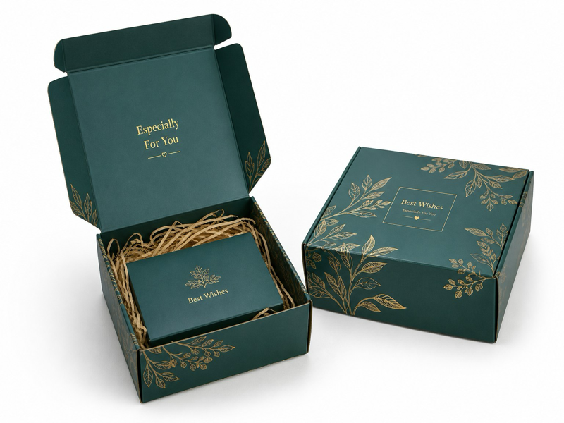 custom printed folding box for electronics