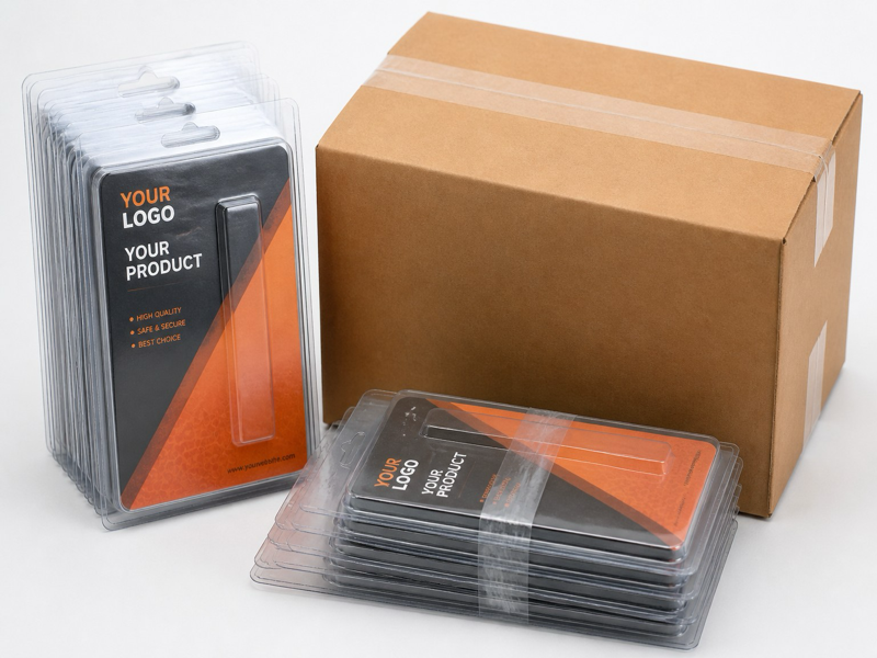 custom slide blister packaging export