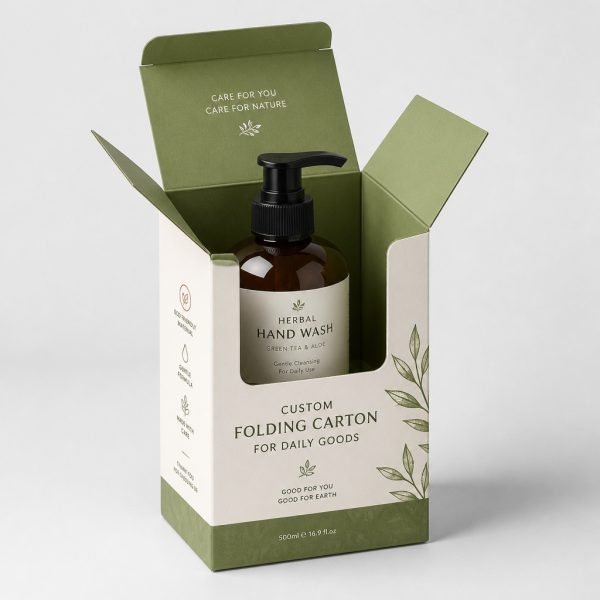 Custom Folding Carton for Daily Goods