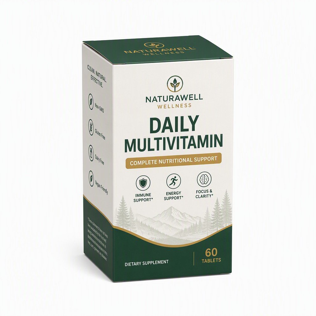 folding carton for supplements custom paper packaging