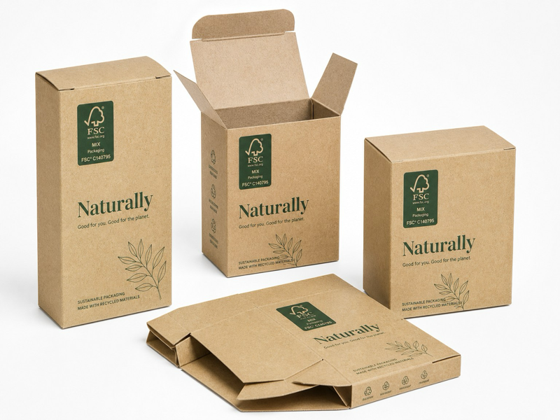 folding carton retail display
