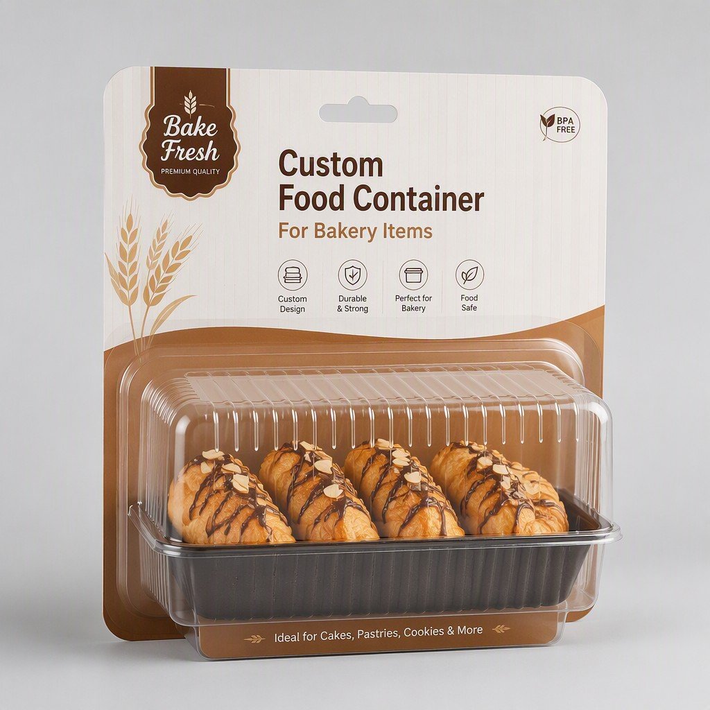 Custom Food Container for Bakery Items