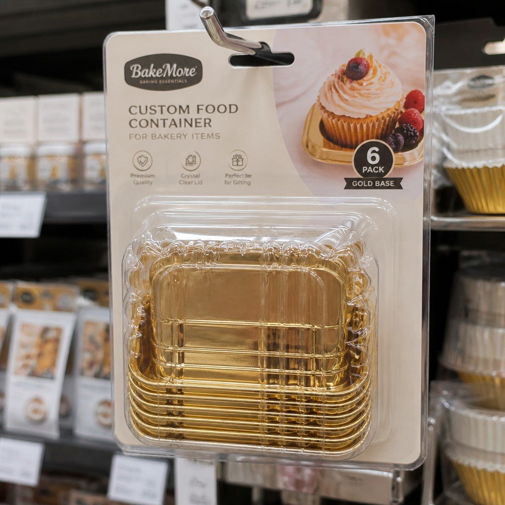 Custom Food Container for Bakery Items