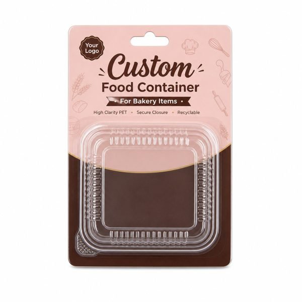 Custom Food Container for Bakery Items