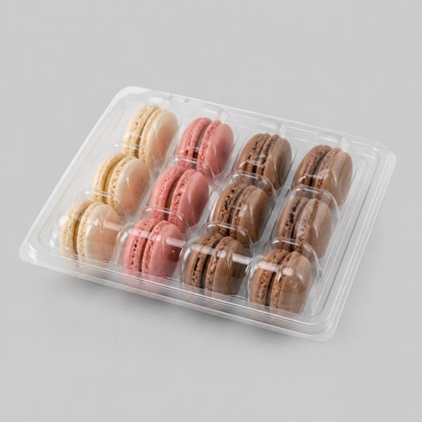 Food Grade 0.62mm PET Disposable Clear Blister Tray