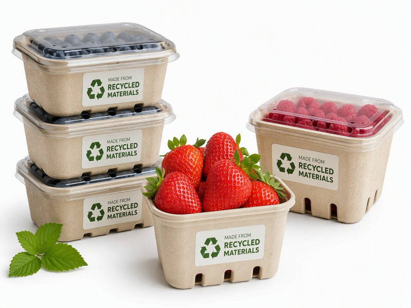 fruit container retail display