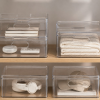 fully transparent plastic box retail display