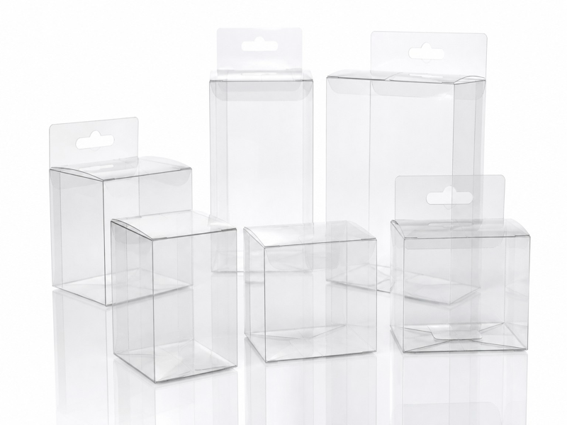 fully transparent plastic box vs