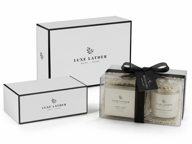 gift box with logo