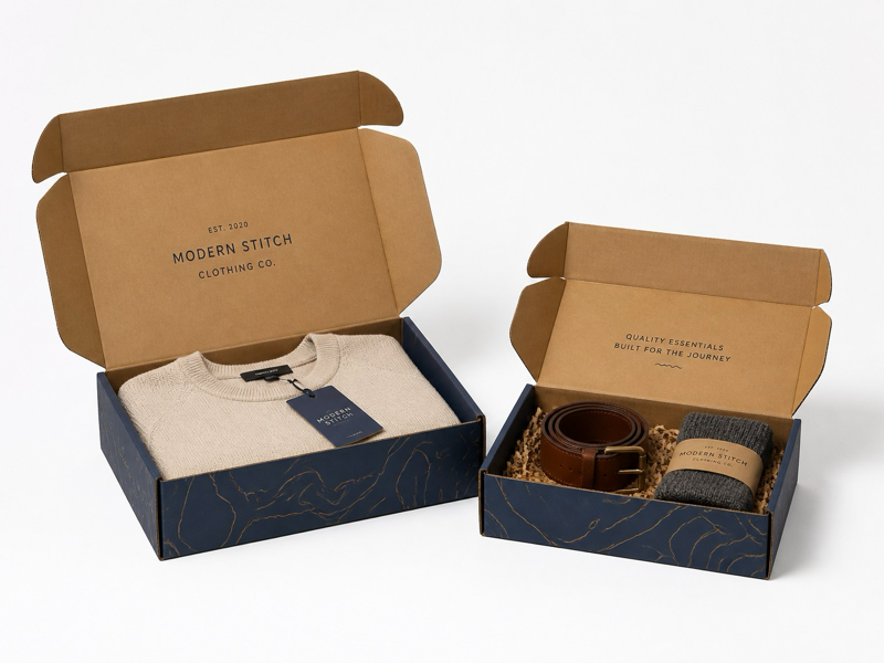 custom printed folding box for gifts