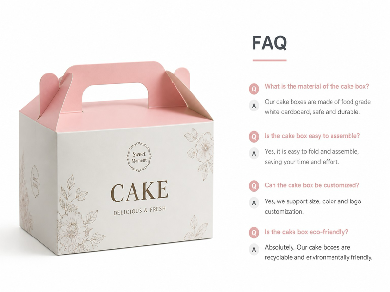 blister cake box lead time