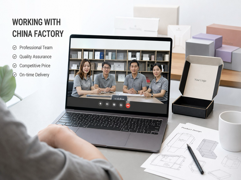 custom printed folding box lead time