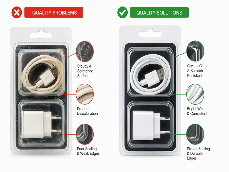 custom custom double blister packaging cost