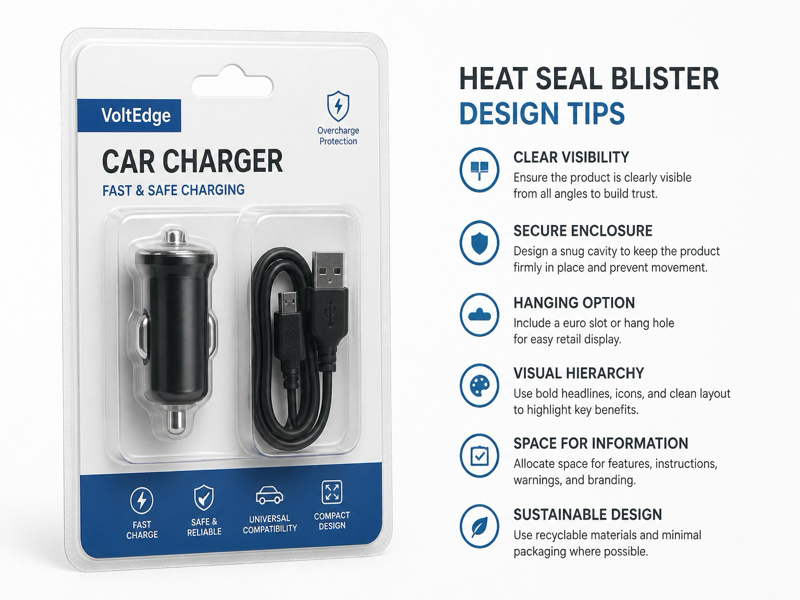 custom custom heat seal blister cost