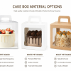 custom blister cake box supplier checklist