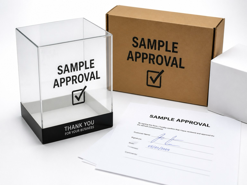 custom fully transparent plastic box supplier checklist