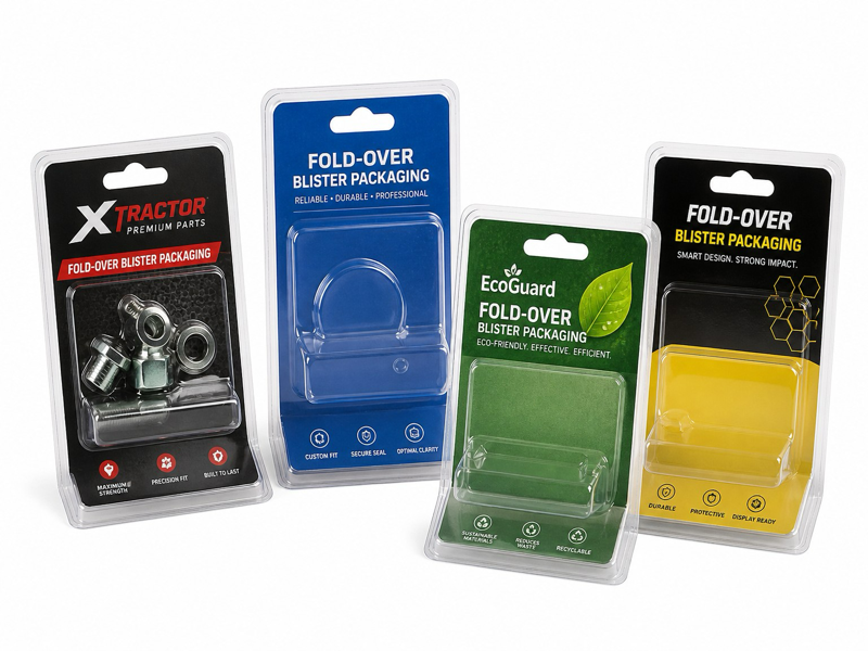 fold-over blister packaging manufacturer