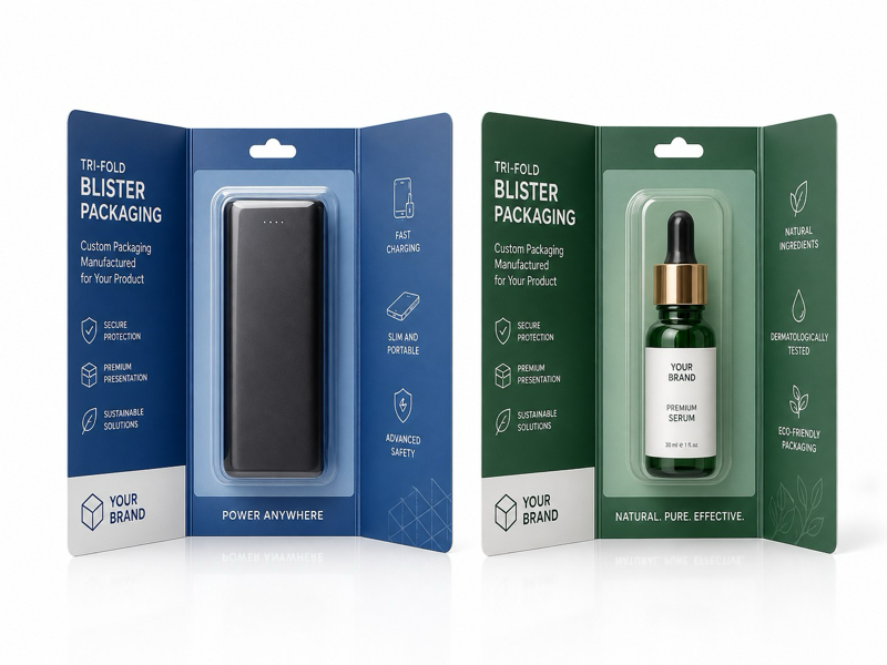 tri-fold blister packaging manufacturer