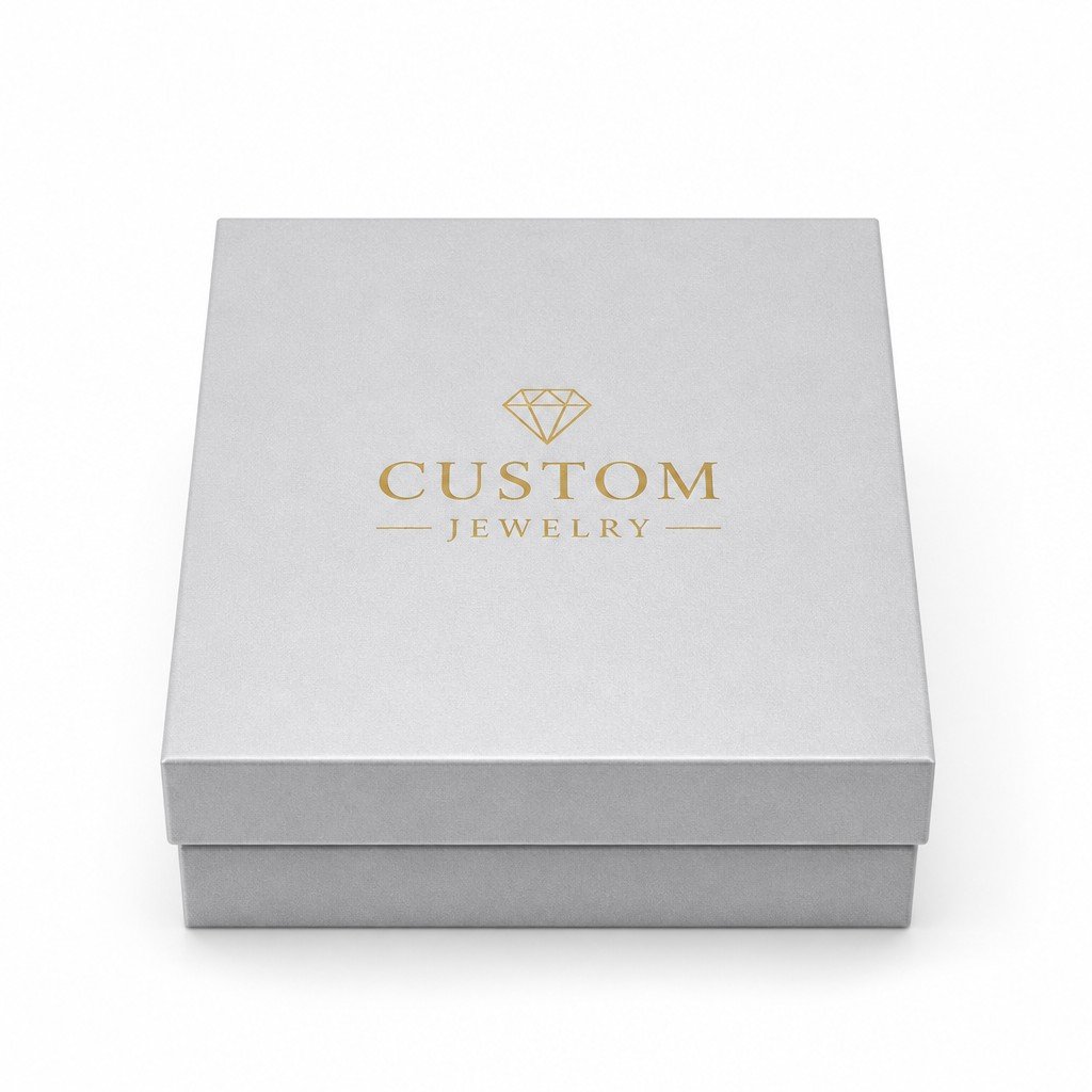 jewelry rigid gift box custom paper packaging