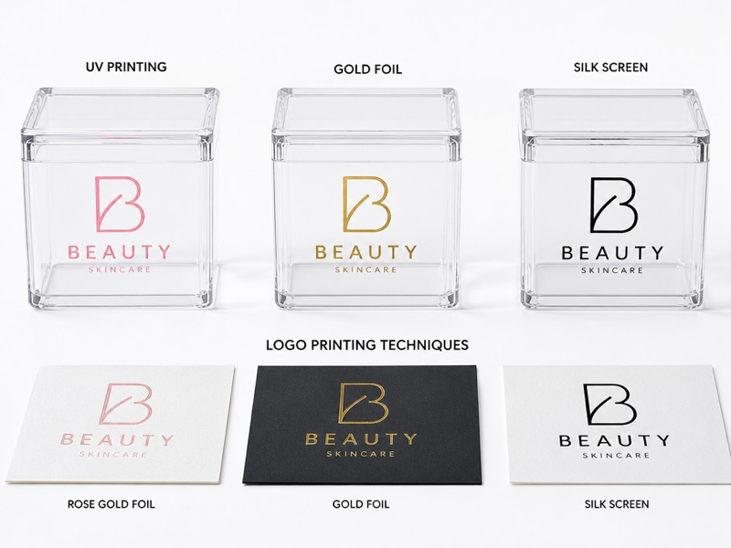 logo printing on box