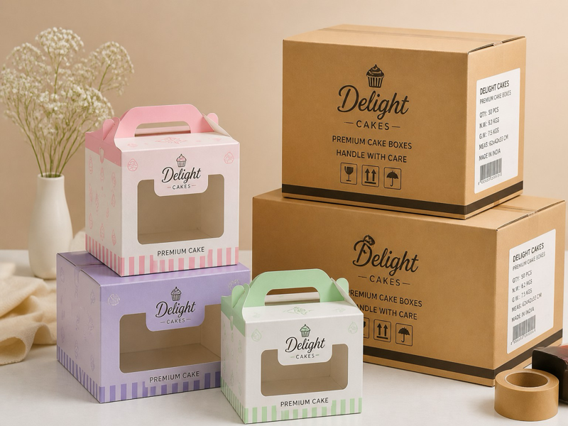 blister cake box material