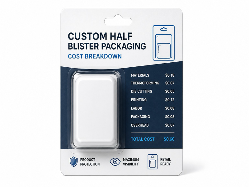 half blister packaging MOQ