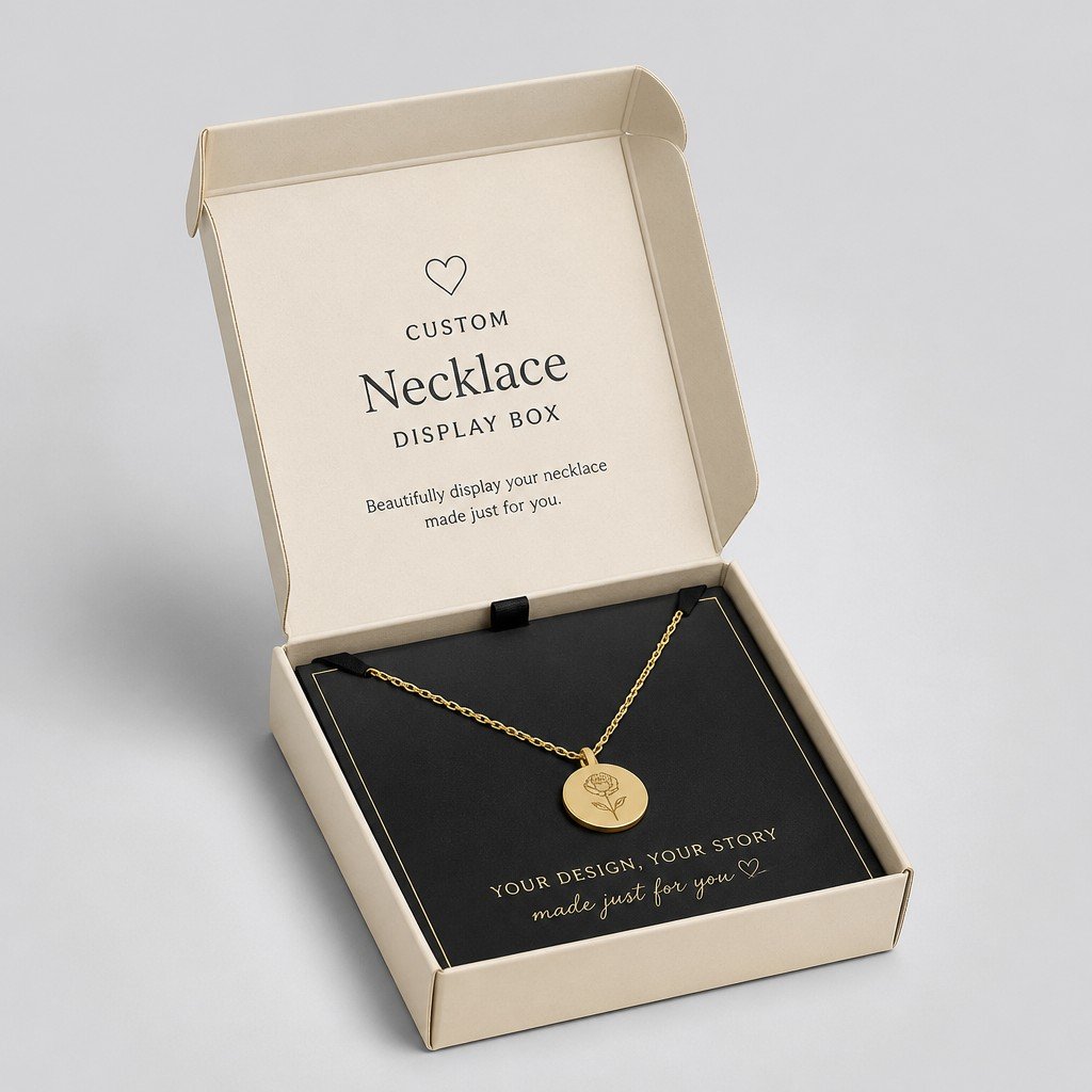 Custom Necklace Display Box