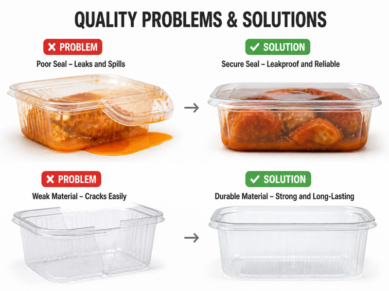 OEM custom plastic food container