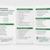 OEM custom tri-fold blister packaging