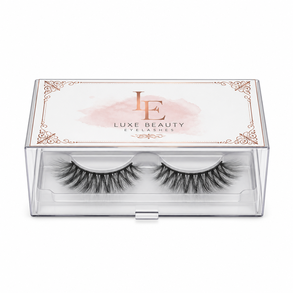 Custom Printed Clear Folding Box for False Eyelashes