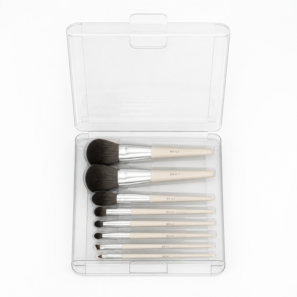 Custom Clear Plastic Box for Makeup Brushes