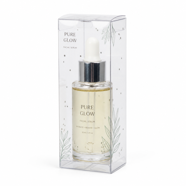 Custom Transparent Box for Skincare Serum