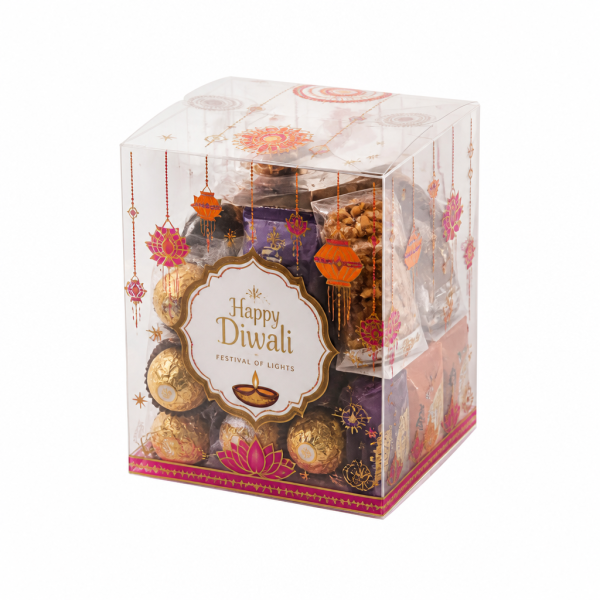 Custom Clear Box for Candy Gift Hamper