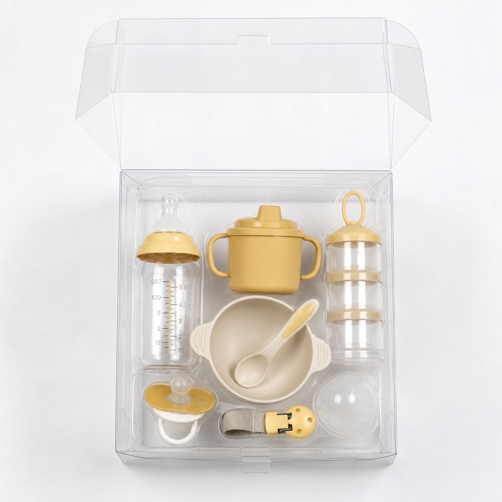 Custom Clear Plastic Box for Baby Feeding Accessories