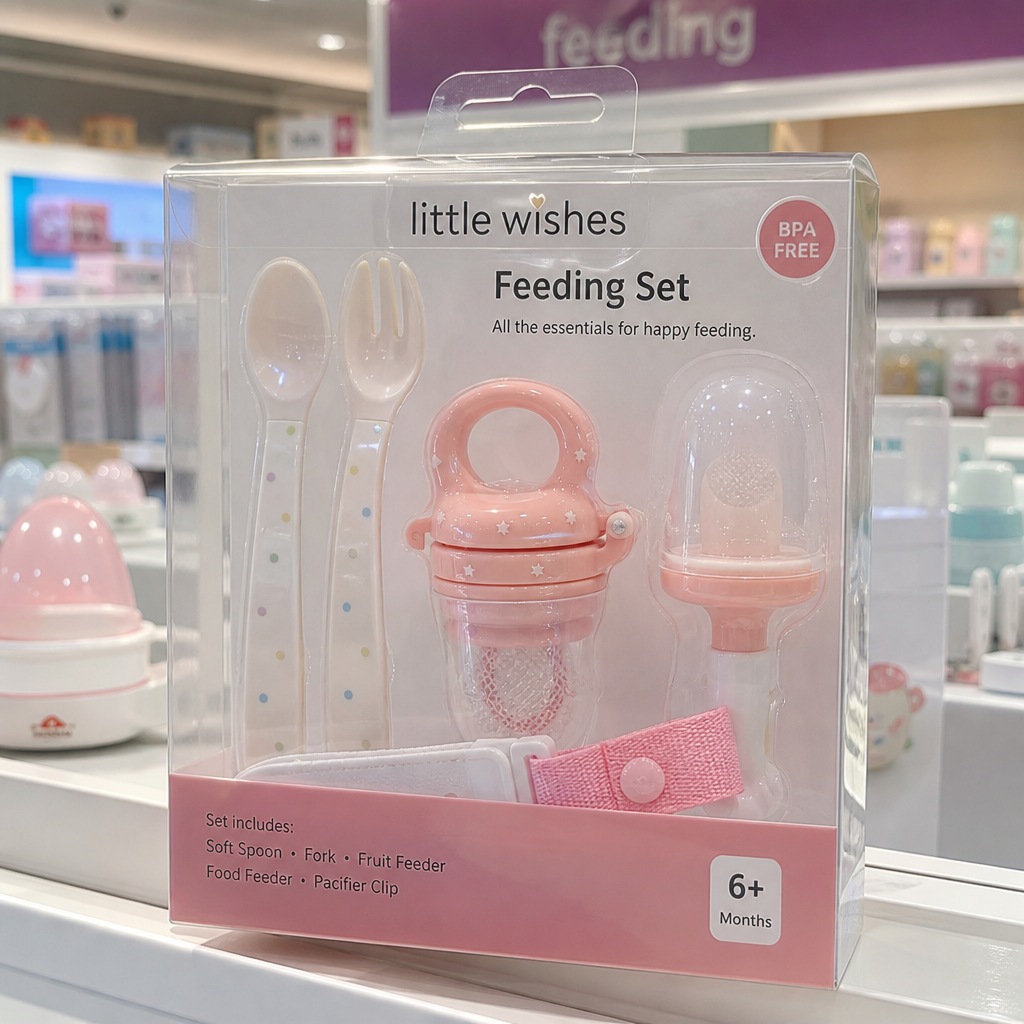 Custom Clear Plastic Box for Baby Feeding Accessories
