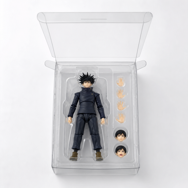 Custom Printed Clear Folding Box for Action Figures